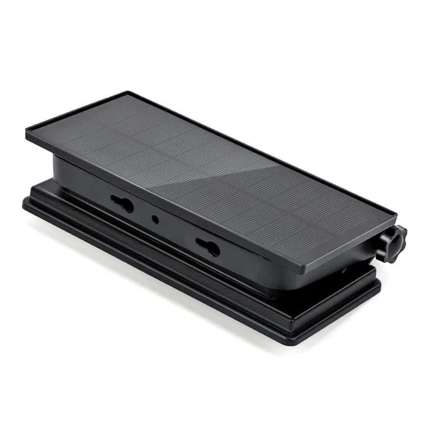 Solar portabel vegglampe 10W 3000 Kelvin IP65 utendørs med solcelle og sensor