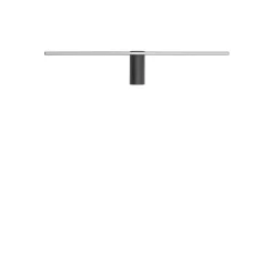 Spin vegglampe small 66 cm 9W 3000K - Svart