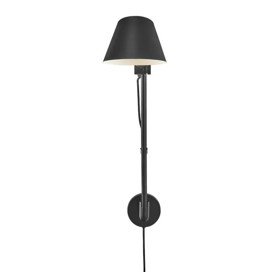 Stay Long vegglampe - Svart
