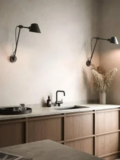 Stay Long vegglampe - Svart