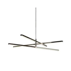 Stick takpendel 60 cm dimbar led - Krom