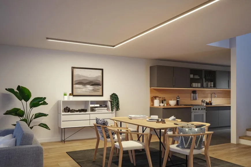 Strømkanal til Linion kanalsystem 124W 3000 Kelvin - Startmodul for Zigbee