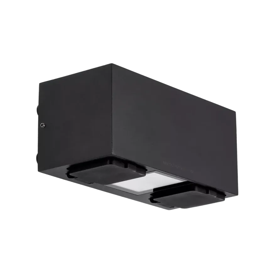 Talos vegglampe utendørs IP54 8W m/dobbel stikkontakt