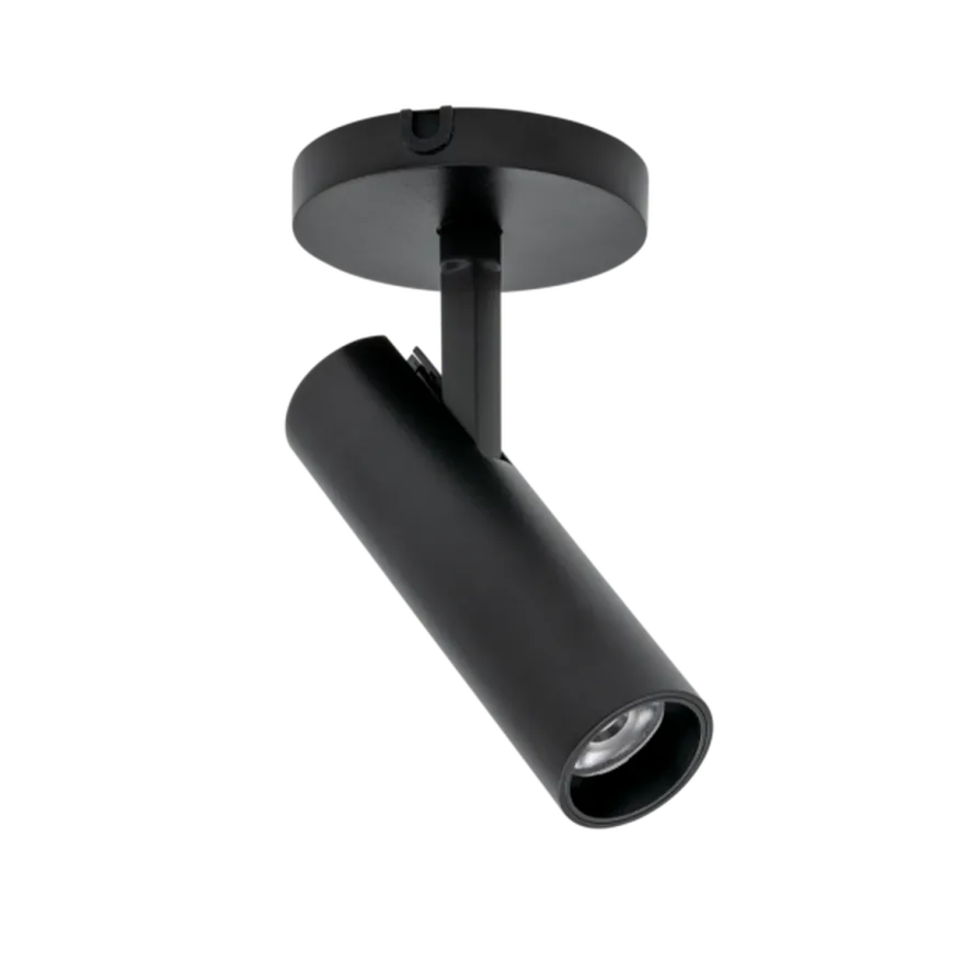 Tania Mini Slim Surface takspot 9W 2700K RA90 Dimbar - Svart