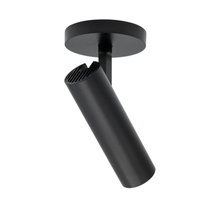 Tania Mini Slim Surface takspot 9W 2700K RA90 Dimbar - Svart