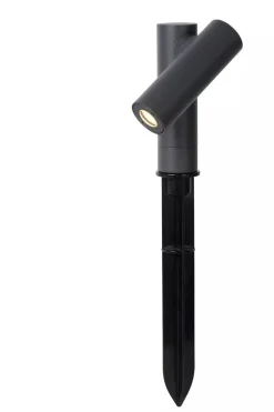 Tatum hagebelysning på spyd 13 cm 4,5W IP65 3000K - Antrasitt