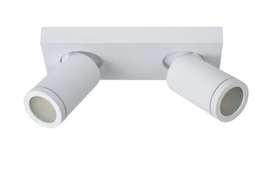Taylor spot 2 lys IP44 baderom warm to dim 2x5W 2200-3000K