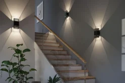 Tharin vegglampe opp/ned 2 x 3,7W 3000 Kelvin IP44