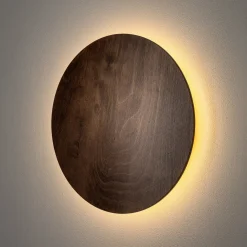 Timber rund vegglampe 35 cm 13W 3000 Kelvin