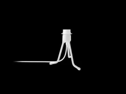 Tripod fot mini til bordlamper hvit