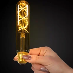 Tube E27 Filament LED T32 5W 2200K 15 cm dimbar - Amber