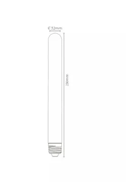 Tube E27 Filament LED 5W 2200K T32 25cm dimbar - Amber