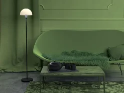 Vienda gulvlampe E14 - Hvit/Svart