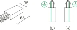 Vox endetilkobling (R), Svart
