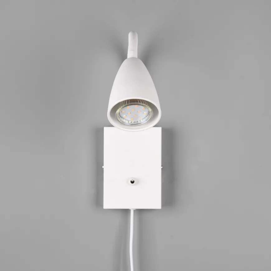 Wanda vegglampe - Hvit