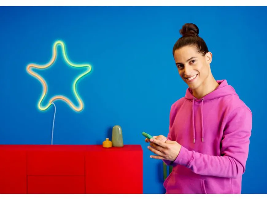 WiZ Neon flex strip LED 3 meter Wifi - Fullfarge