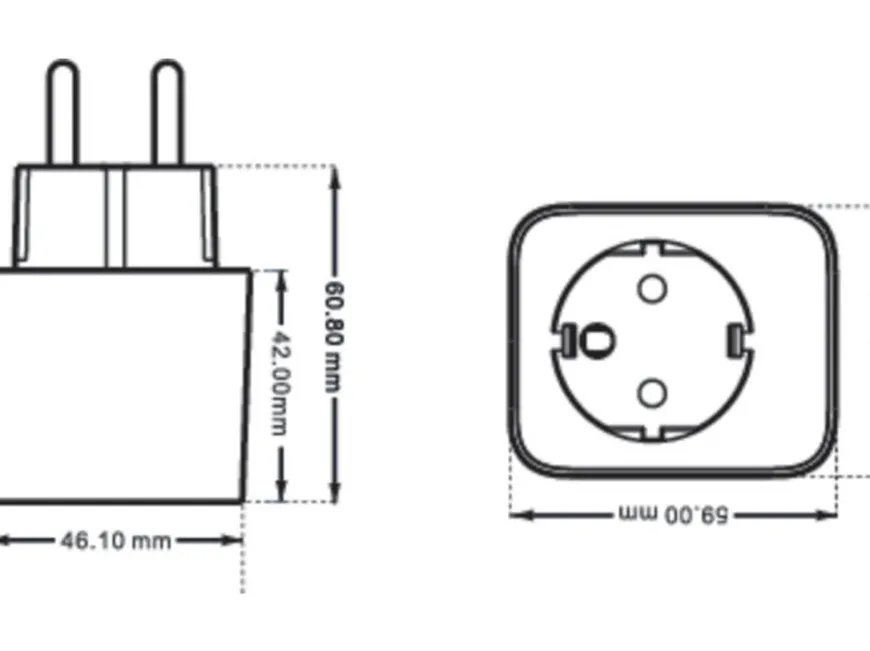 WiZ Smartplug m/strømmåler