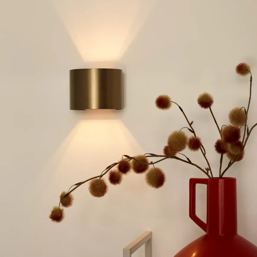 Xio round vegglampe opp/ned